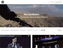 Tablet Screenshot of netjacobsson.com
